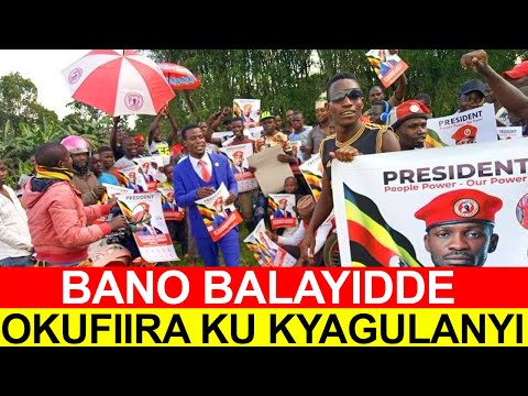 BAABANO ABALAYIDDE OKUFIIRA KU KYAGULANYI BOBI WINE