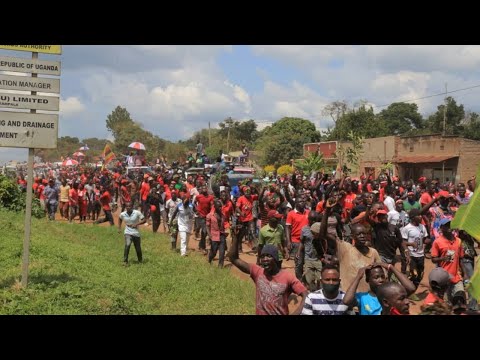 Bobi Wine Arrives in Nakifuma