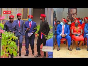 LIVE AT KAMWOKYA: WELCOME BACK MR PRESIDENT | BOBI WINE