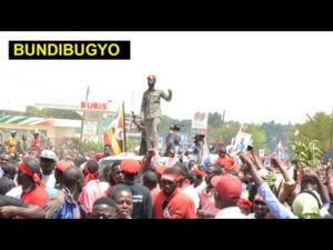 FINALLY: BOBI WINE ARRIVES IN BUNDIBUGYO