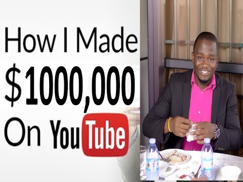 How I Made My First One Million on YouTube | My first YouTube Paycheck | How much did YouTube pay me