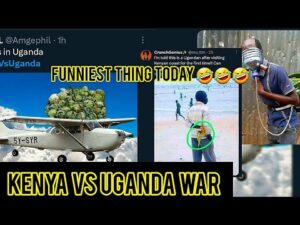 Must Watch😅 Funny Kenya Vs Uganda Live Online War