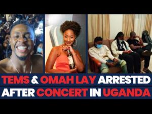 Nigerian artistes, Tems and Omah Lay arrested and charged to court in Uganda