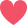 Heart icon for social media engagement